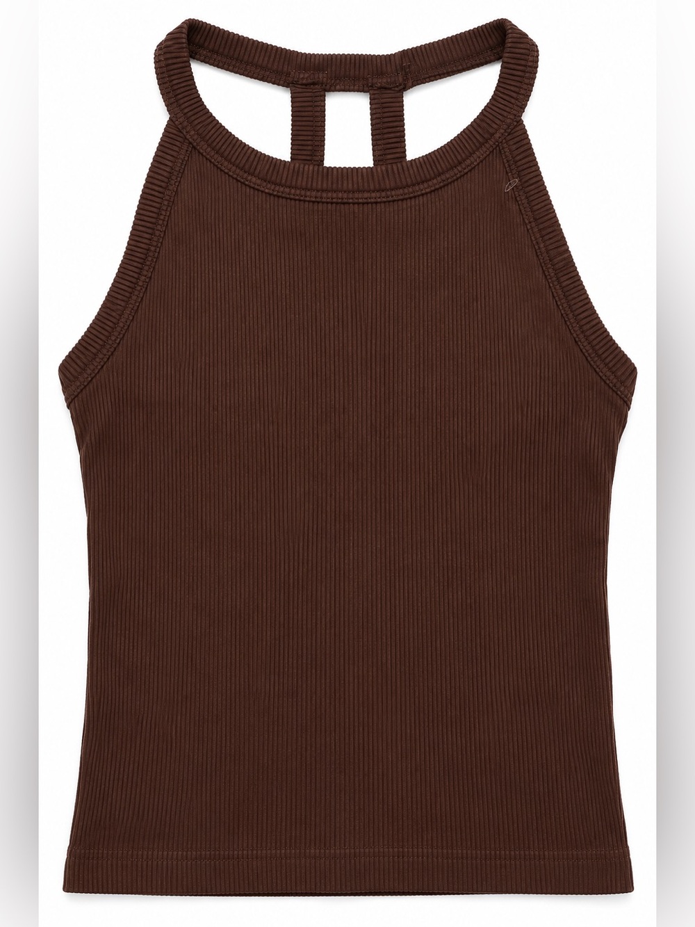 90 Degree by Reflex Seamless Rib Illume Tank Brown Small